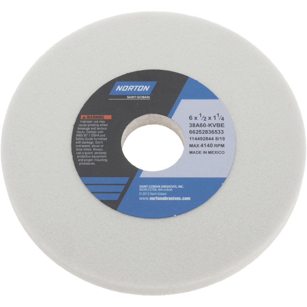 NORTON Norton 66252836533 Surface Grinding Wheel 60 Grit 6 in