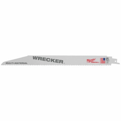 MILWAUKEE Milwaukee 48-00-5711 12in 7/11 Tpi Wrecker Recipro Blade 5PK