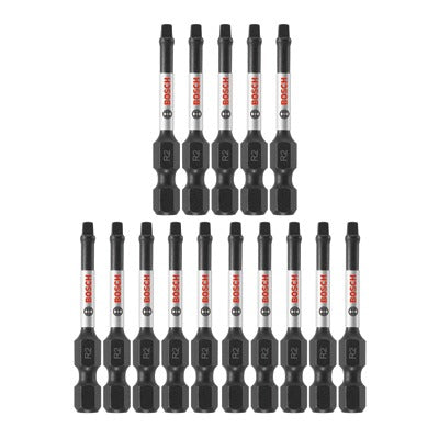BOSCH Bosch ITSQ2115 No. 2 Square Insert Bit 1 in 15 Pack
