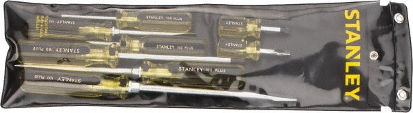 STANLEY Stanley 66-158-A 8 Pc Phillips Slotted Stubby Screwdriver Set