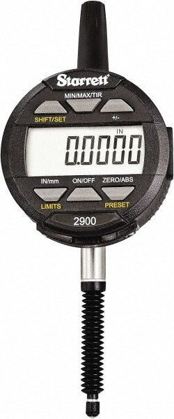 STARRETT Starrett 09967 Electronic Drop Indicator 1 in Range