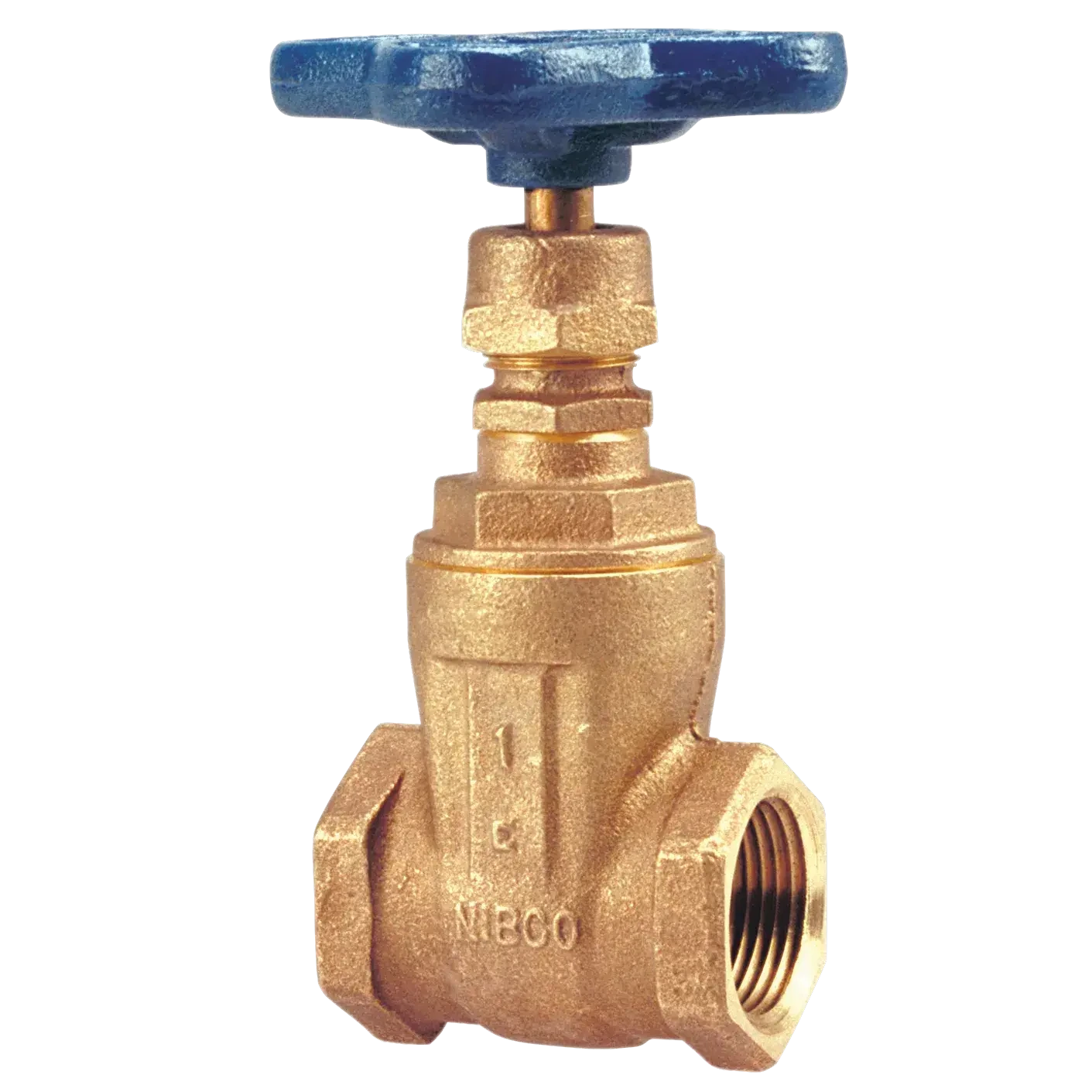 NIBCO Nibco T-113 1/2 Gate Valve Bronze Non-rising Stem (1/2 in Threaded)