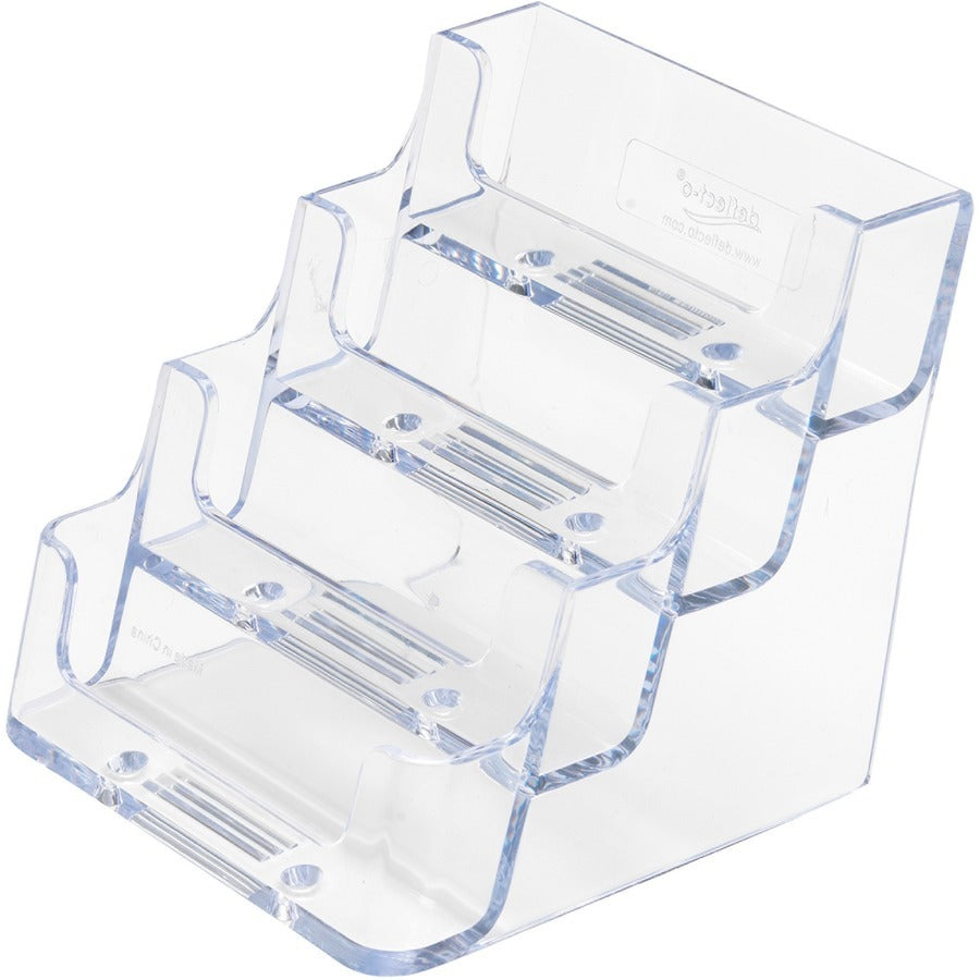DEFLECTO Deflecto DEF70841 Business Card Holder 4-Pocket (1 Each) DEF70841