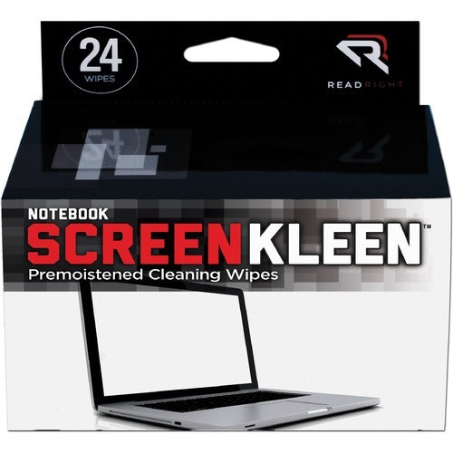 READ RIGHT Read/right REARR1217 Lcd Screen Cleaning Wipes 24ct