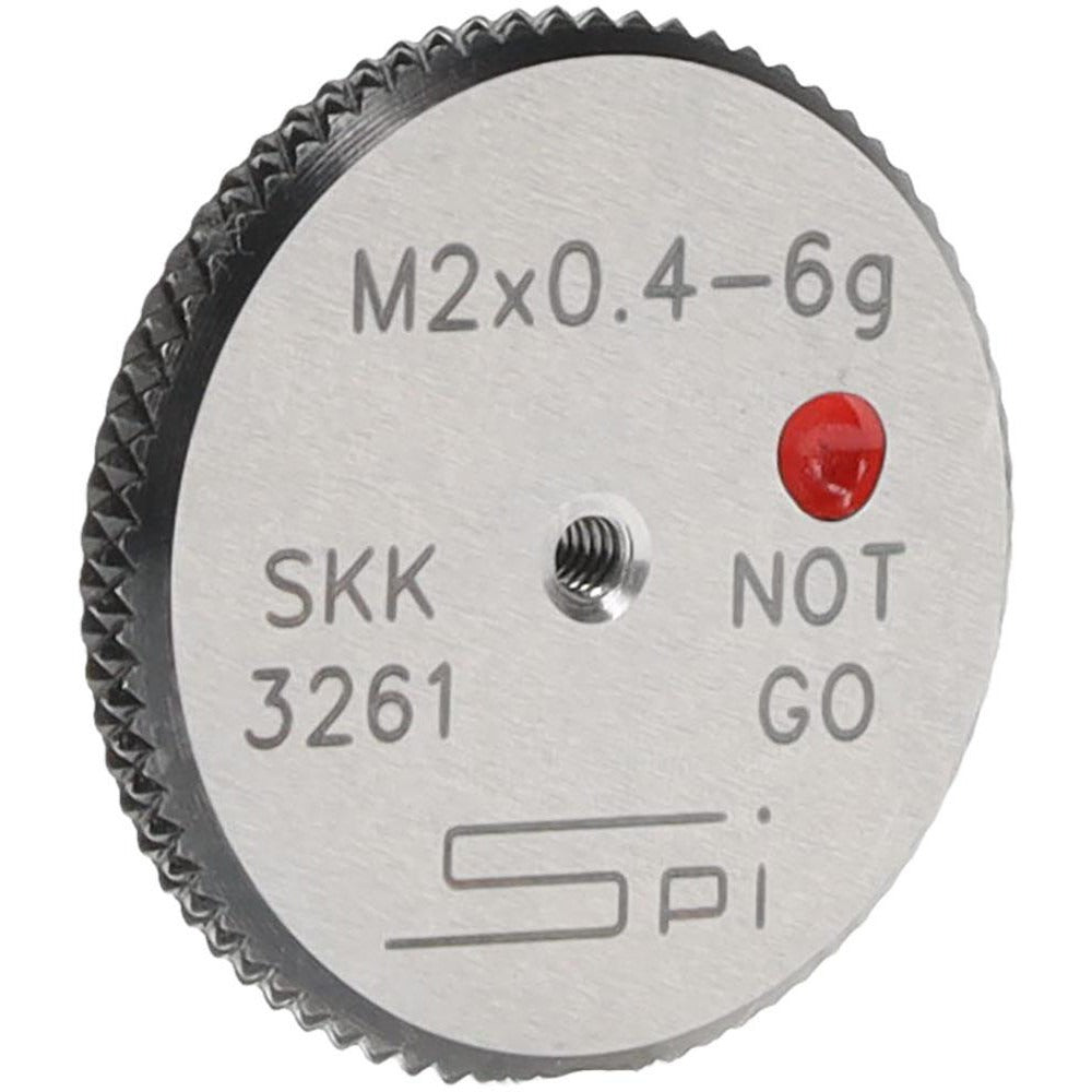SPIROTHERM Spi 34-460-6 Threaded Ring Gage M2 X 0.40 Class 6G No Go
