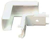 WIREMOLD Wiremold PN03F18V Raceway Elbow End 90 Degree Ivory