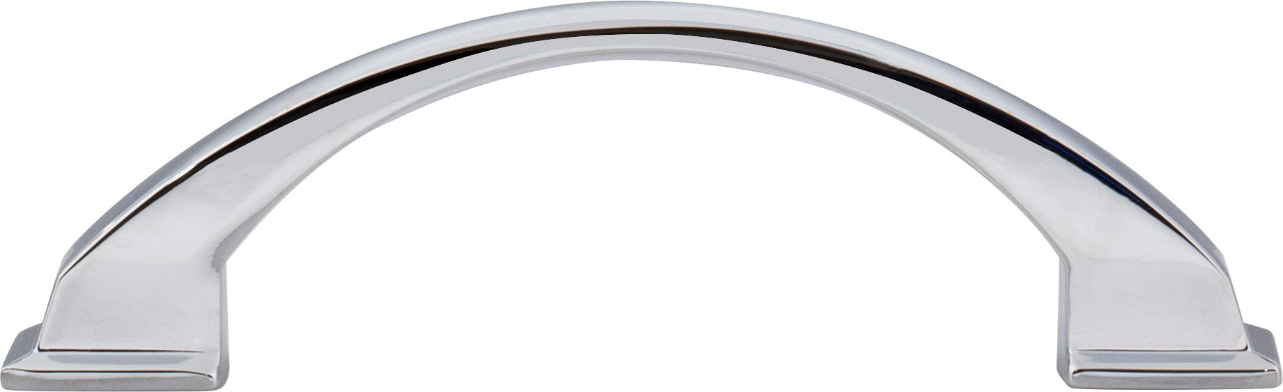 JEFFREY ALEXANDER Jeffrey Alexander 944-96PC Arched Cabinet Pull Polished Chrome