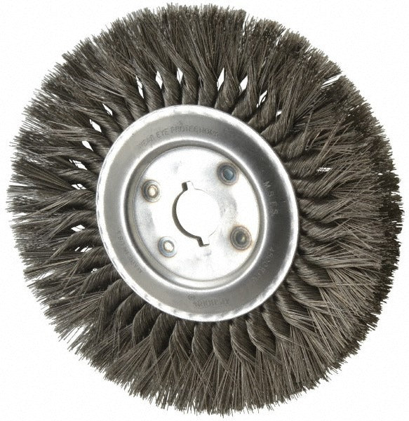 OSBORN Osborn 0002675200 Knotted Wheel Brush 10 Inch Carbon Steel