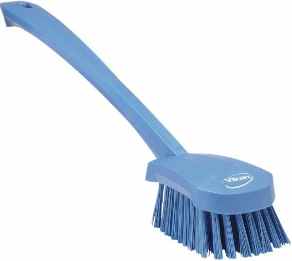 VIKAN Vikan 41863 Scrub Brush Polyester Stiff Bristles Blue