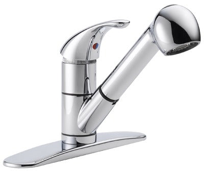 DELTA FAUCET Delta Faucet Co P18550LF Chrome Pull Out Kitchen Faucet
