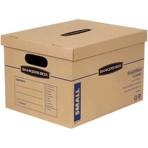 FELLOWES Fellowes FEL7714210 Small Moving Boxes with Lids 20-pack