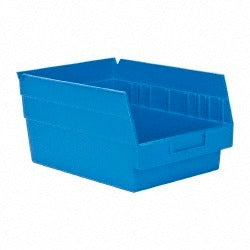 QUANTUM STORAGE SYSTEMS Quantum Storage QSB207BLCS Hopper Shelf Bin Blue 20 Pack