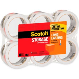 3M 3M 36506 Storage Packaging Tape 1.88in X 54.6yd Clear 6 Pack