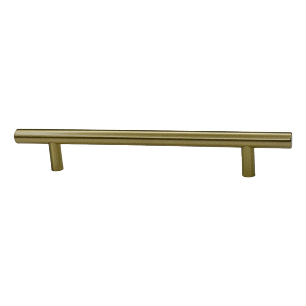 EMTEK Emtek 86362US4 Bar Cabinet Pull Satin Brass 6in Ctc