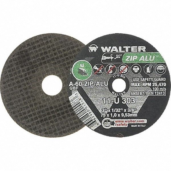 WALTER Walter Surface Technologies 11U303 Cut-off Wheel Type 1