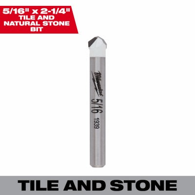 MILWAUKEE Milwaukee 48-20-8993 Tile Stone Drill Bit 5/16 in 5-pack