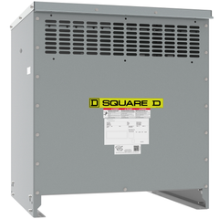 Square D EXN75T3H Transformer, dry type, 75kVA, 480V delta primary, 208Y/120V secondary