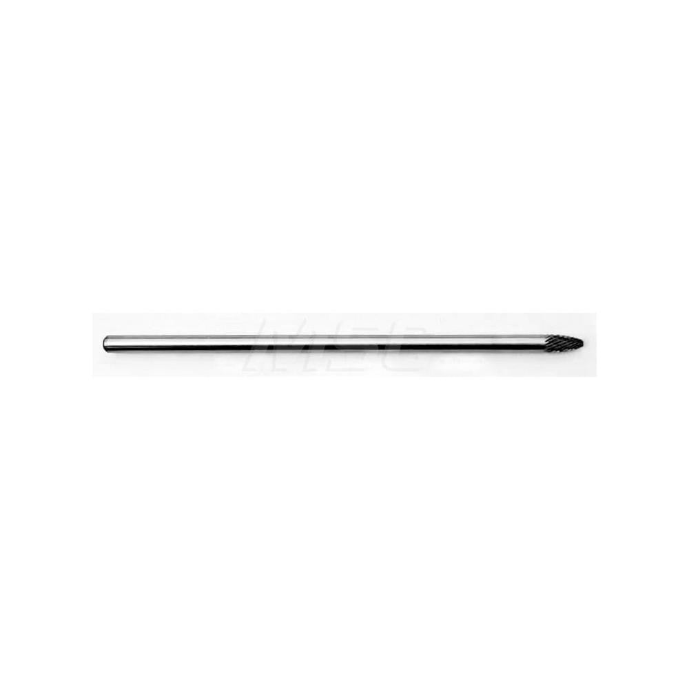 HERTEL Hertel SZ2035TB Abrasive Bur Taper Double Cut 1/4 in