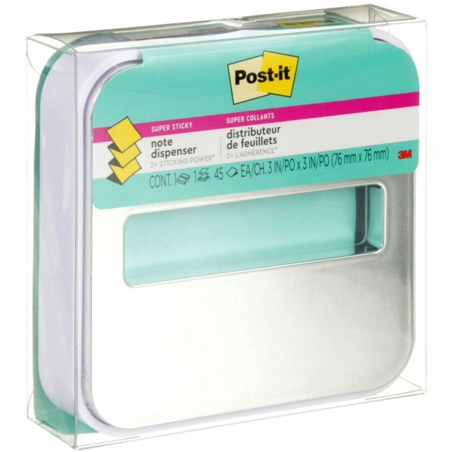 3M 3M MMMSTL330WH Post-it Note Dispenser (3 in x 3 in Note, 45-Sheet) STL330WH
