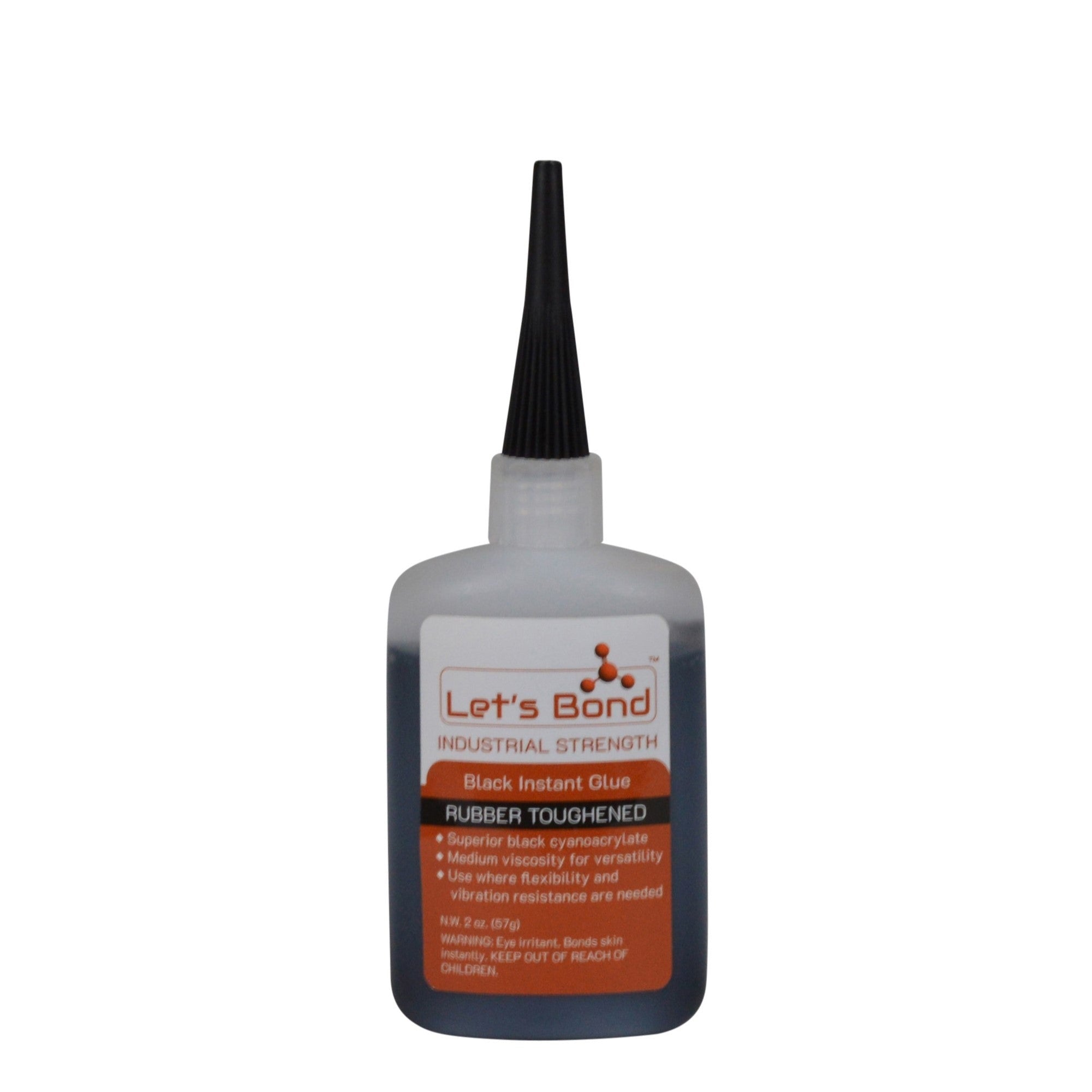 LET'S BOND Lets Bond UBR2520-00 Rubber Toughened Ca Adhesive 2 Oz