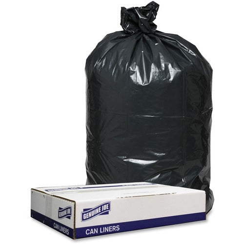 GENUINE JOE Genuine Joe GJO98207 Black Can Liners 33x39 in 100CT