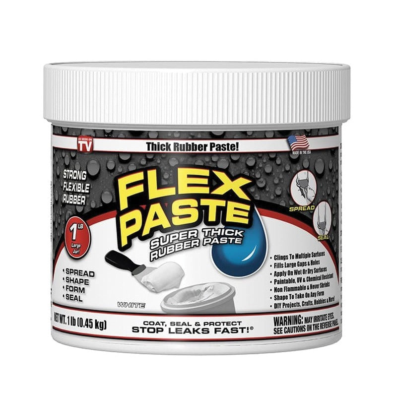 FLEX SEAL FLEX SEAL PFSWHTR16 Flex Paste 1 lb Jar