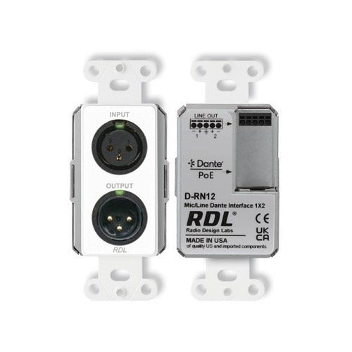 RADIO DESIGN LABS Radio Design Labs D-RN12 Wall-mounted Microphone