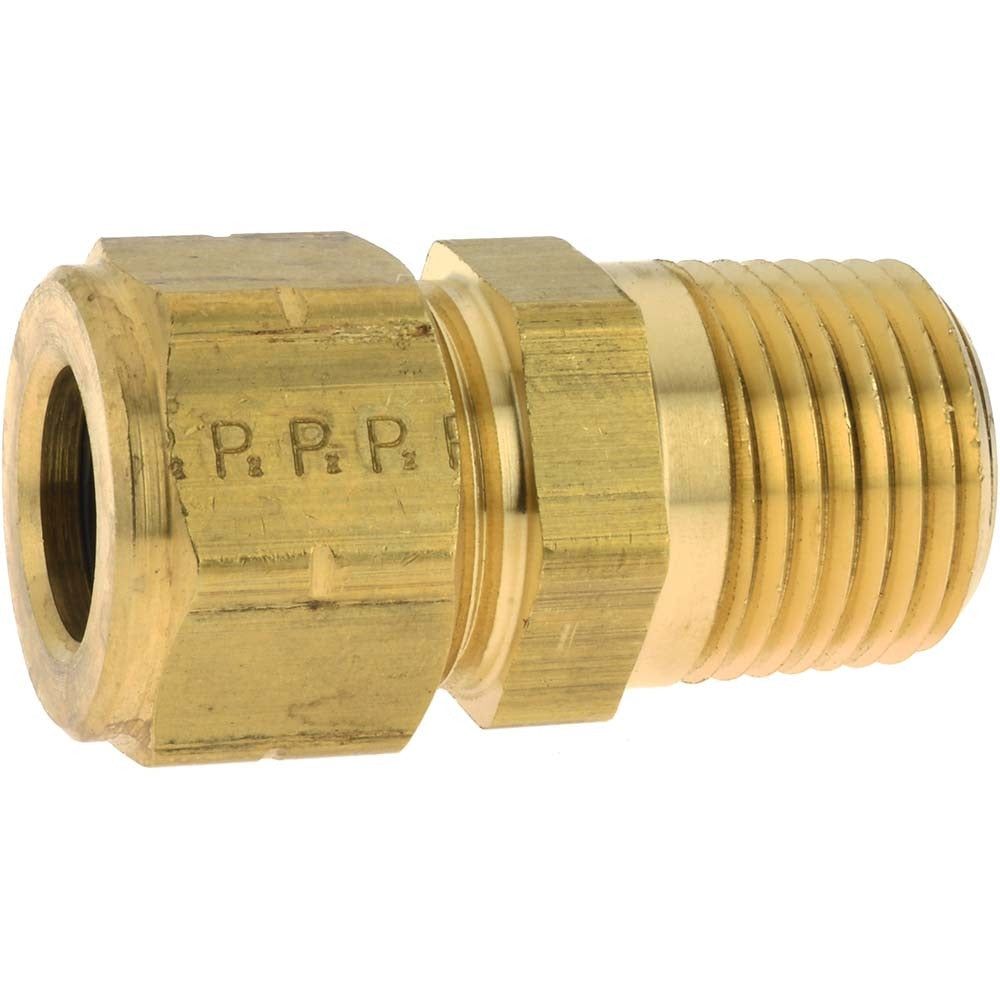 PARKER Parker 68VL-8-8 Compression Tube Connector 1/2 in Brass