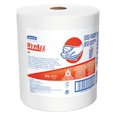KIMBERLY-CLARK Kimberly-Clark KCC41025 Wypall PowerClean X80 heavy duty cloths (12.5 x 12.2 in / 475 count)