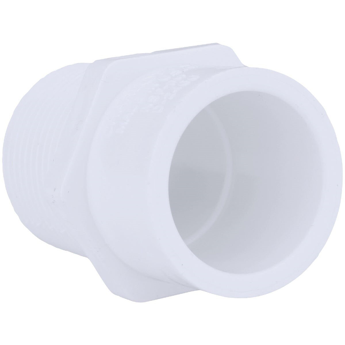 CHARLOTTE PIPE Charlotte Pipe PVC 02110 0800HA 3/4 in. x 1 in. Schedule 40 male PVC adapter (Each)