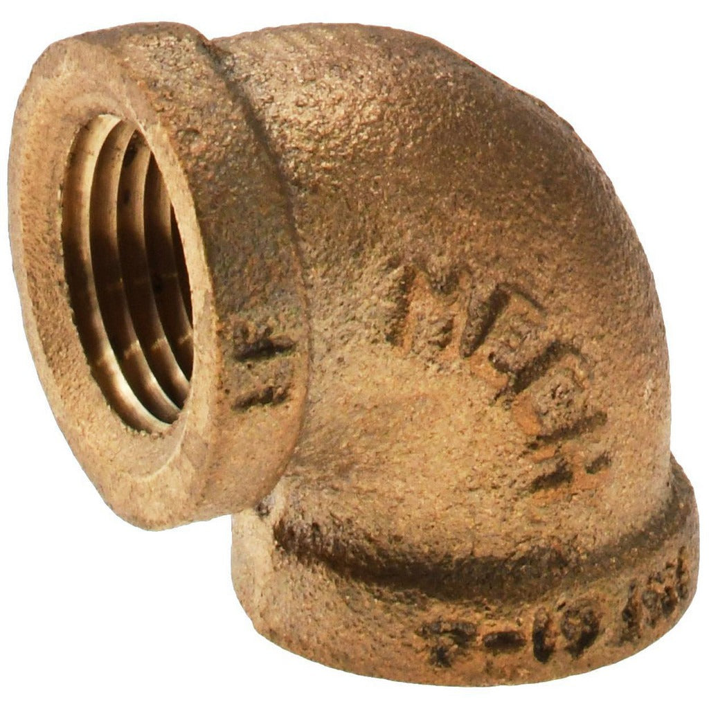 VALUE COLLECTION Value Collection 450-003NL 1/2 Inch Brass 90 Elbow Mpt Class 125