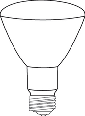 Halco Lighting Technologies 80977 HLC 9.5 Watt LED BR30 3000K