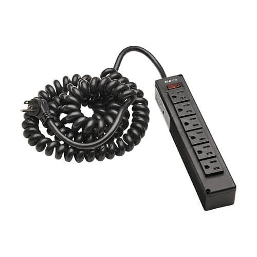 TRIPP LITE Tripp Lite TLP610COILAM Surge Protector Power Strip