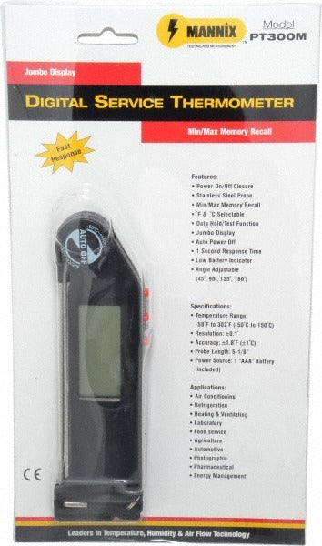 GENERAL FILTERS General PT300M Dual Input Digital Thermometer 302F