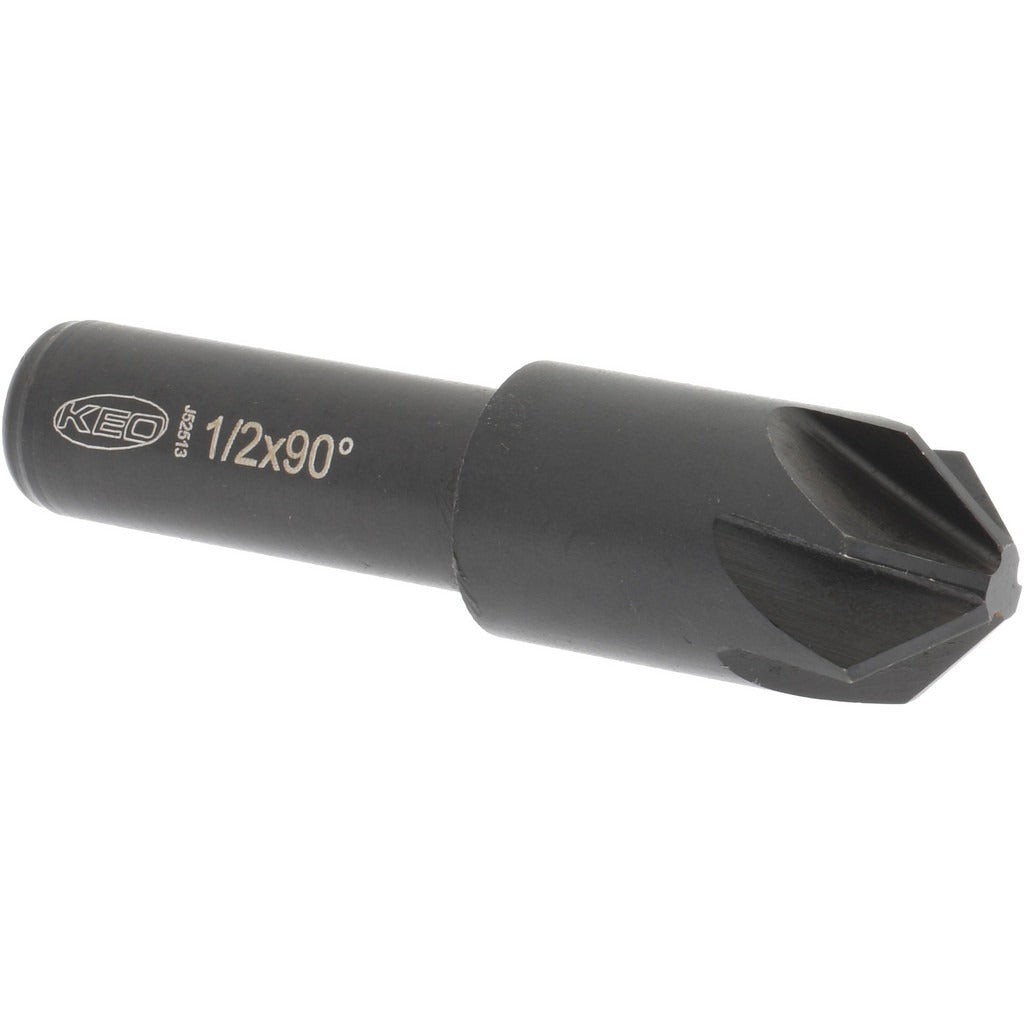 KEO Keo 919-000-383 Countersink 1/2 in 90 Degree 6 Flute Hss
