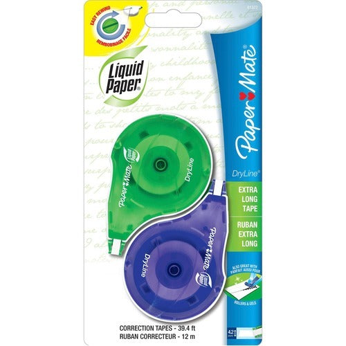 PAPER MATE Paper Mate PAP6137206 Correction Tape Pack of 2
