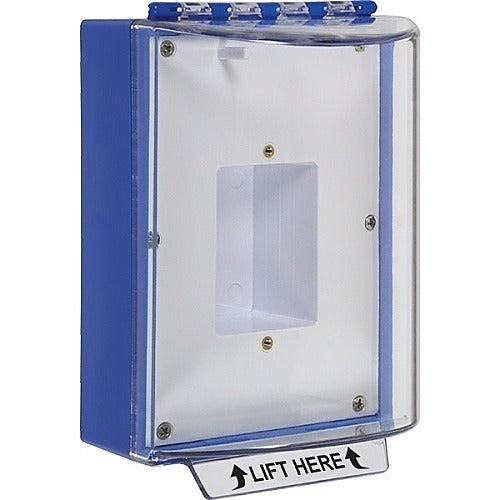 STI STI-13400NB Universal Pull Station Stopper Cover Enclosed Back