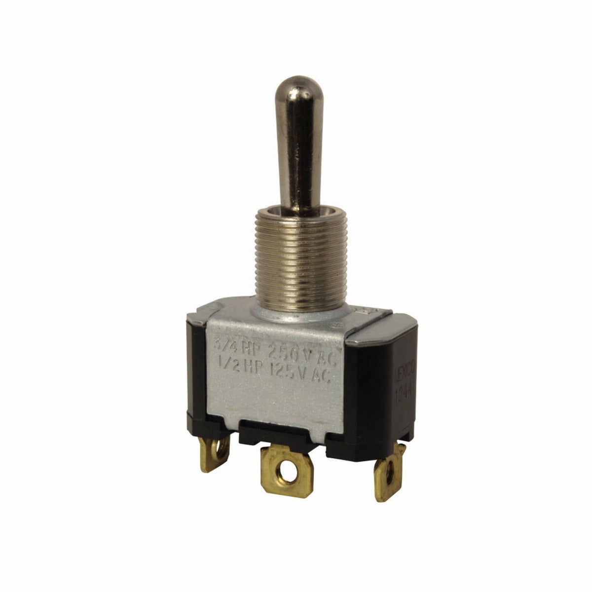 EATON Eaton E10T115BS Toggle Switch Single-Pole 10 A at 250 Vac (0.563 in Lever)