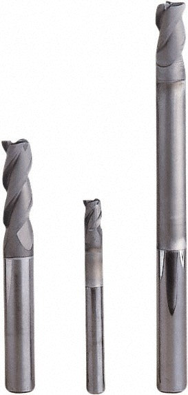 SECO TOOLS Seco 00023464 Corner Radius End Mill 3mm 3 Flute Carbide