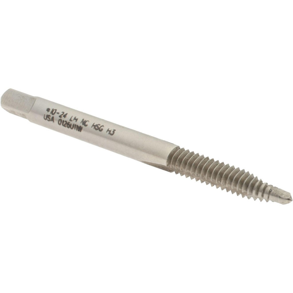 HERTEL Hertel K017069AS Spiral Point Tap 10-24 Unc Left Hand Hss