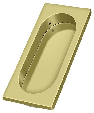 DELTANA Deltana FP4134U3 Flush Pull Large Bright Brass