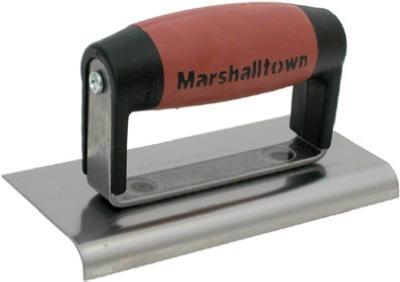 MARSHALLTOWN Marshalltown 14142 Cement Edger 3x6 in 3/8 in Radius Carbon Steel