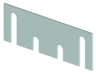 HAGER Hager Hinge 337B Template Hinge Shim Prime Coat
