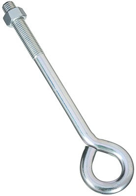NATIONAL HARDWARE National Mfg N347-740 Zinc Eye Bolt with Hex Nut