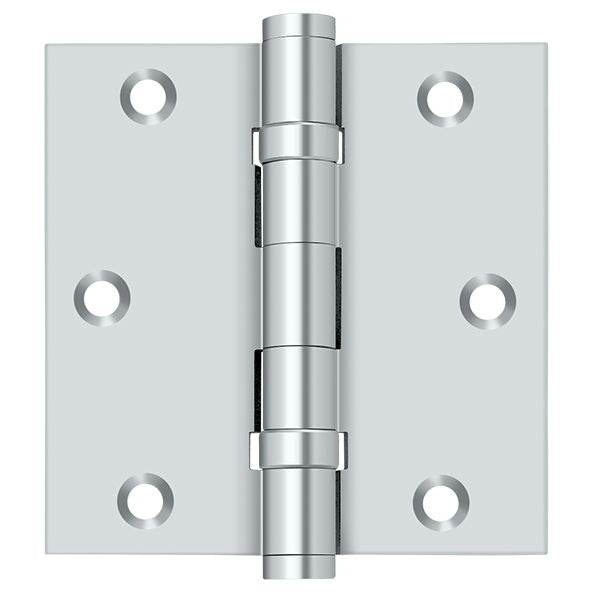 DELTANA Deltana DSB35B26 Square Hinge Ball Bearing Bright Chrome