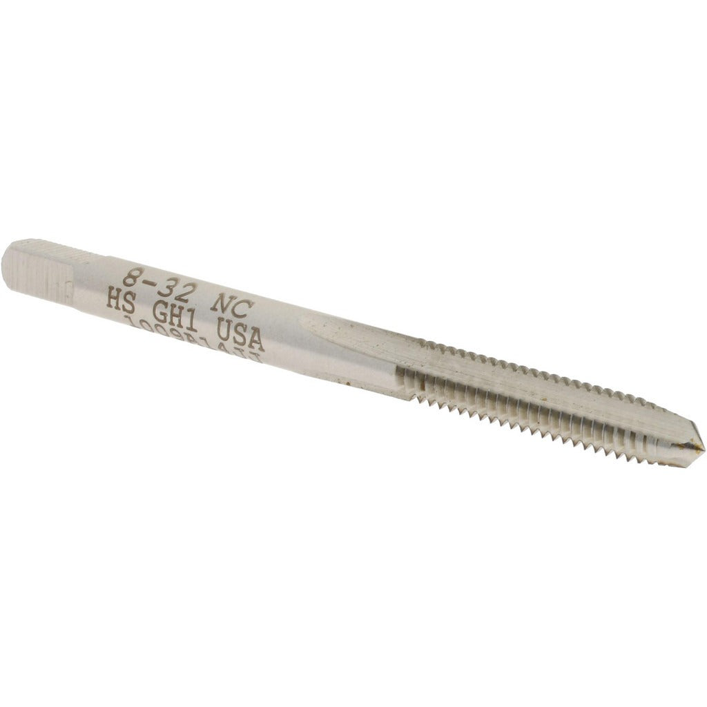 HERTEL Hertel K099407AS Straight Flute Tap 8-32 Unc Hss