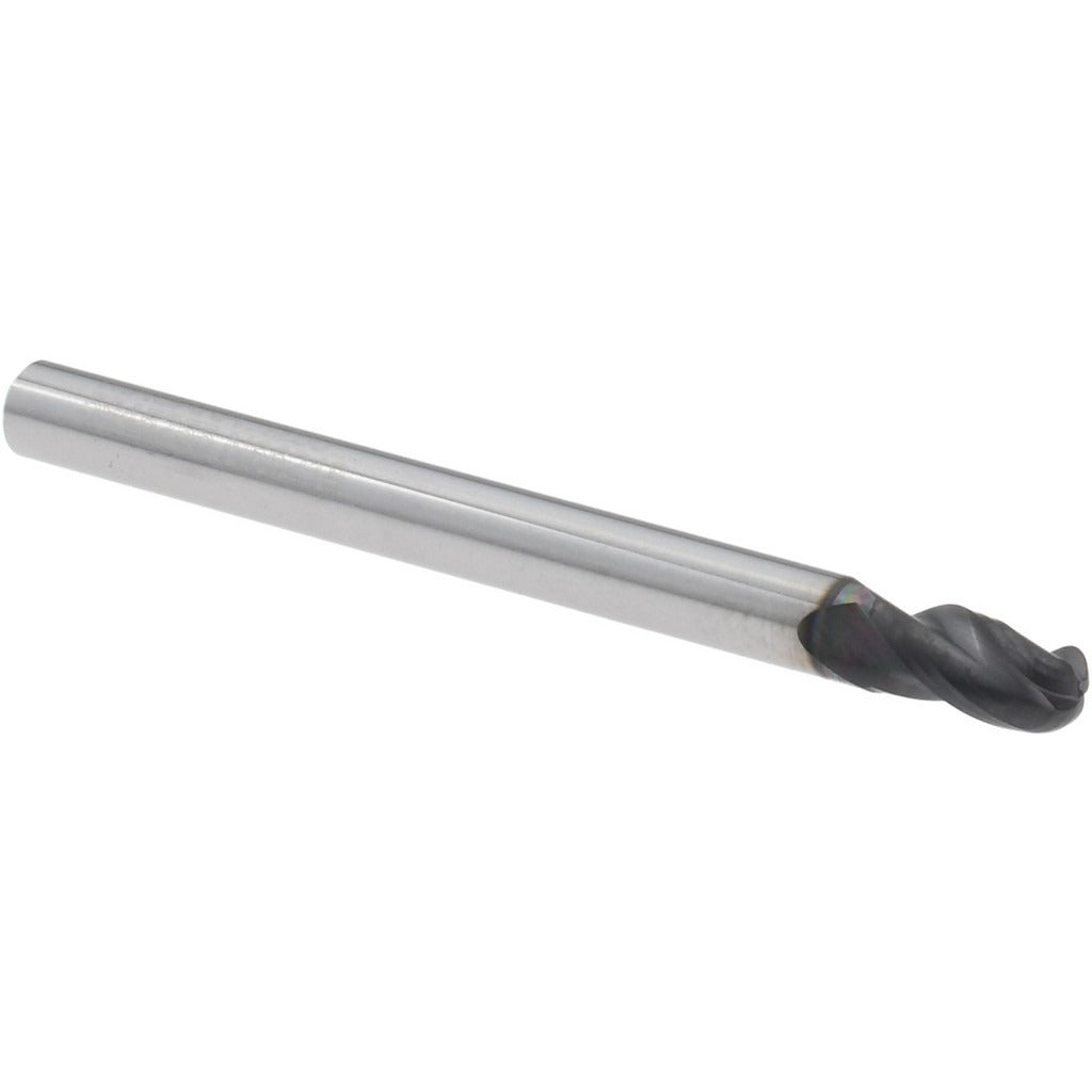 SECO TOOLS Seco 17003780 Ball End Mill 1/8 in 3 Flute Carbide Altin