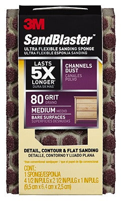 3M 3M Company 20908-80-UFS 80 Grit Sanding Sponge