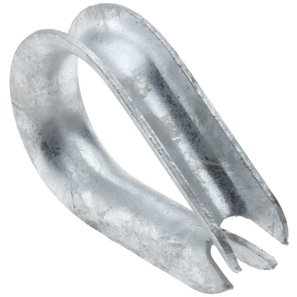 VALUE COLLECTION Value Collection 40420 Wire Rope Thimble Clip 3/8 in Galvanized