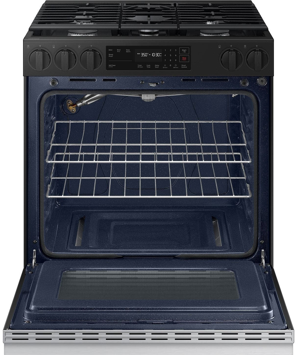 SAMSUNG SAMSUNG NSE6DG8100SR Bespoke Smart Slide-In Electric Range 6.3 cu ft